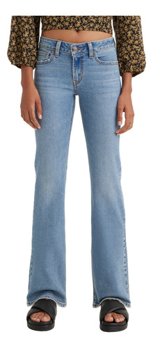 Jeans Mujer Superlow Bootcut Azul Levis