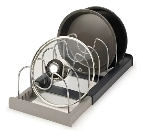 Rack Organizador De Ollas Expandible Menaje Tablas Tapas X L