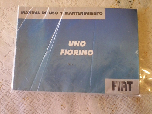 Manual De Uso Y Mantenimiento Fiat Uno Fiorino