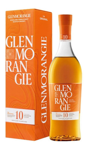 Whisky Glenmorangie Original 10 Años - Single Malt, 750 Ml.