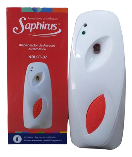 Difusor Analógico Saphirus Con Botón Toque M7