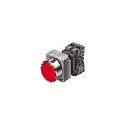 Pulsador Luminoso 22mm Rojo Nc Siemens 3sb3607-0aa21