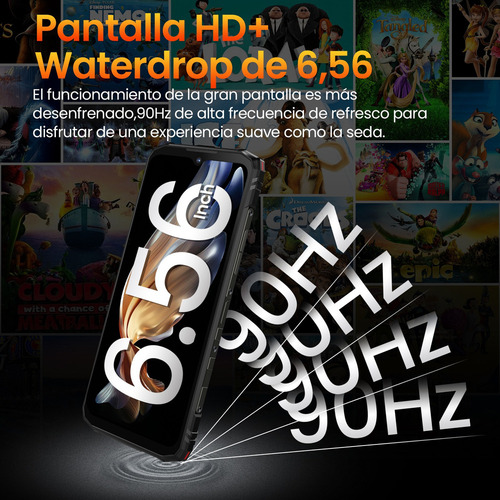 Smartphone Doogee Blade 10 Teléfono Resistente 9gb Ram 128gb Rom 5150mah Dual Sim Impermeable Celular Face Id/gps/otg/android 14