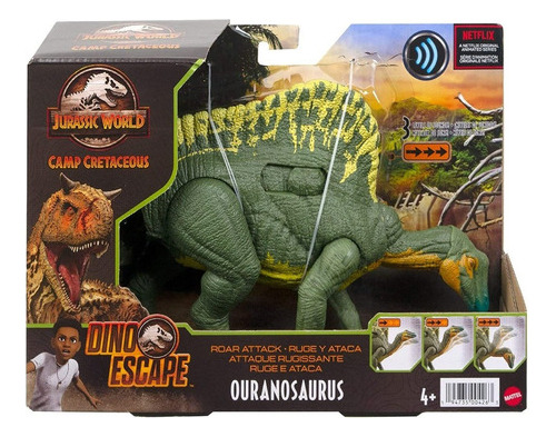 Dinosaurio Ouranosaurus Jurassic World  Ruge Y Ataca