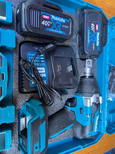 Chave De Impacto 3/4 40v Tw001gz Xgt- Makita S/bat C/carreg