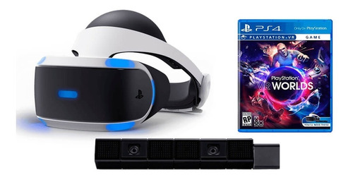 Oferta Sony Vr Casco Realidad Virtual Ps4 Ps5 Camara Juegos 