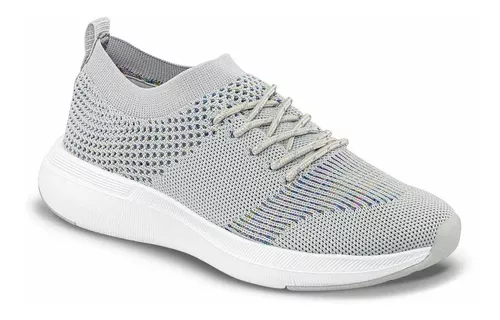 Tenis Gris Para Mujer