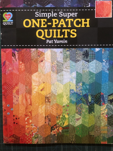 Livro Importado Americano De Patchwork One Patch Quilts