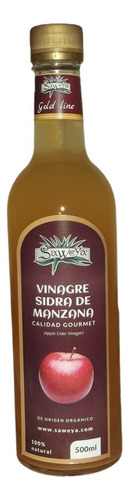 Vinagre De Sidra De Manzana Gourmet 500ml Saweya