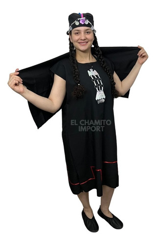 Traje Tipico Mapuche Vestimenta Mujer