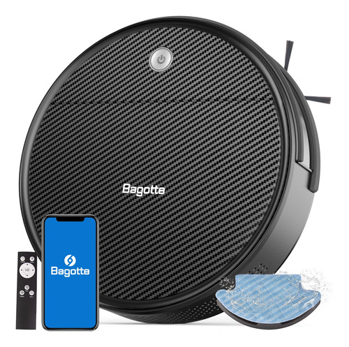 Robot Aspirador Y Trapeador 2000 Pa App Wifi Alexa Mmg