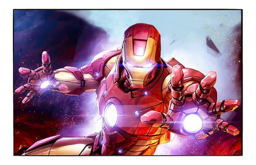 Cuadro De Iron Man # 9 Ch