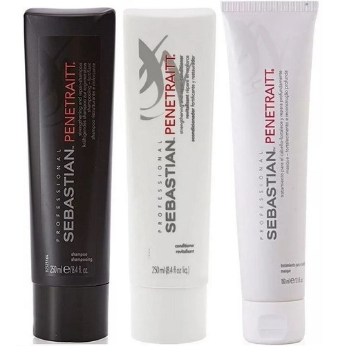 Shampoo + Condition + Mascara Reparador Sebastian Penetraitt