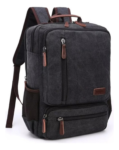 Mochila Ejecutiva For Computadora Portátil De Viaje De Lona Resistente