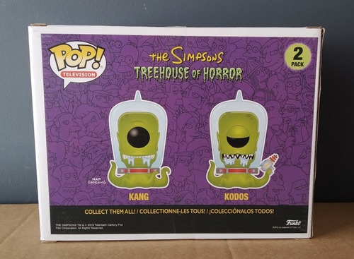 Pop! Funko Simpsons Kang E Kodos Edição Especial #2 2019