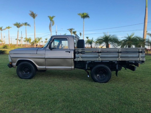 Ford F100 Mod F1000 Mwm Câmbio Zf 5ª Drive! Motor Cadastrado