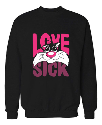 Buzo Love Sick Silvestre  Memoestampados