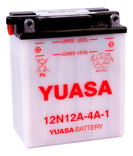 Batería Moto Yuasa 12n12a-4a-1 Honda Cb450 Ss 67/74