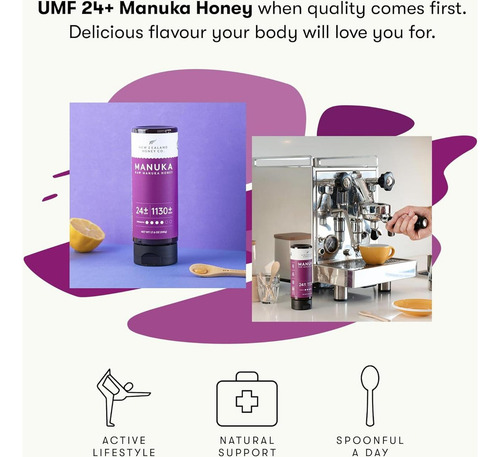 Miel Pura De Manuka Umf 24+ New Zealand Honey Co. 500g