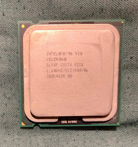 Microprocesador Intel Celeron Usado