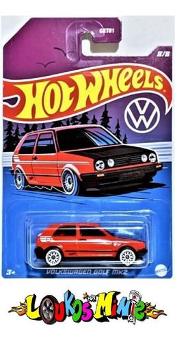 Hot Wheels Volkswagen Golf Mk2 2022 Volkswagen Series 8/8