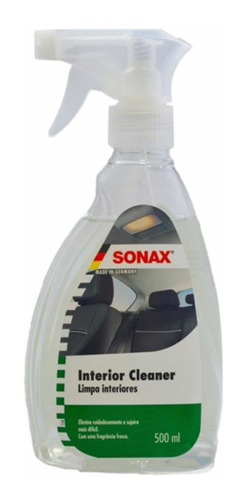 Limpador Interior Cleaner Com Pulverizador 500ml - Sonax