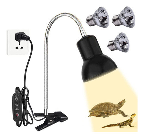 Lámpara Térmica Varmhus Turtle Con Temporizador 75 W Para Re