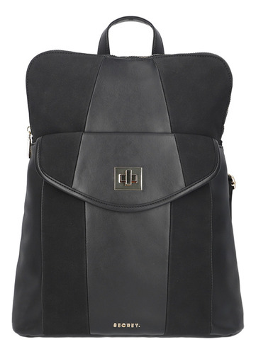 Mochila Notebook Secret Suiza Fw24 Negro 14