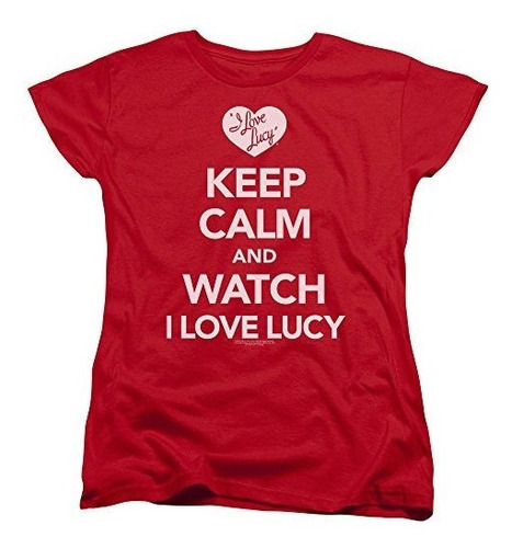 I Love Lucy 1950's Tv Series Keep Calm And Watch Camiseta De