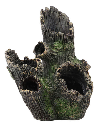 Árbol De Resina Artificial Con Decoración De Madera Flotante