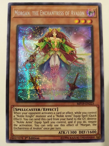 Morgan, The Enchantress Of Avalon - Prismatic Secret R  Mp19