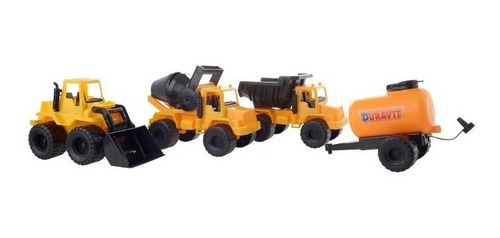 Imagen 3 de 3 de 203 Constructor X4 Excav+volcador+cementero+tambero Duravit