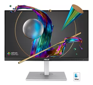 Monitor Asus Proart Pa279cv Ips 4k 100% Srgb Para Edicion Color Negro