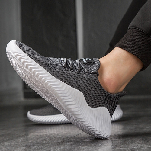 Zapatillas Correr Hombre Modernas, Ligeras Y Transpirables.