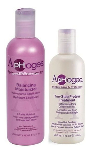 Aphogee Serious Hair Care Double Bundle 237 Ml/118 Ml