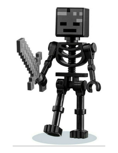 Lego 21139 Minifigura Del Esqueleto Marchito De La Lucha Abi
