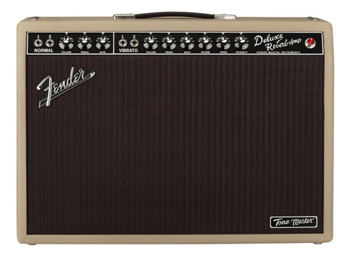 Amplificador Fender Tone Master Deluxe Reverb Blonde 22w 