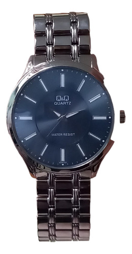 Reloj Q&q Hombre Acero 100% Original