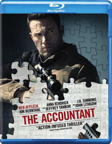 Blu-ray The Accountant / El Contador / Bluray + Dvd