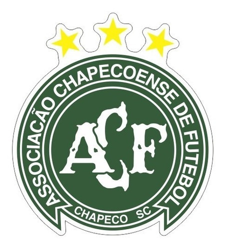 Chapecoense - 4 Adesivos - Pt-000008