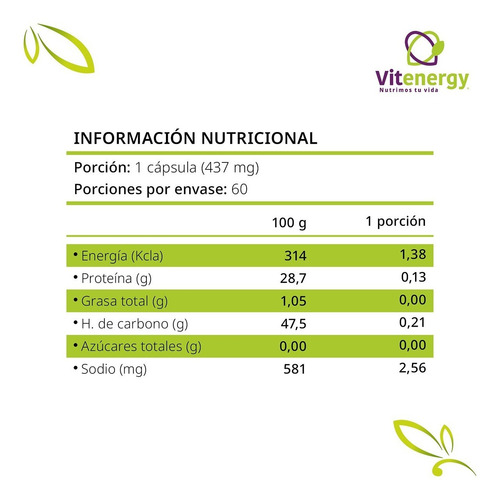 Imagen 4 de 6 de Chitosan 100% - 180 Cápsulas - Quemador Natural - Oferta X3