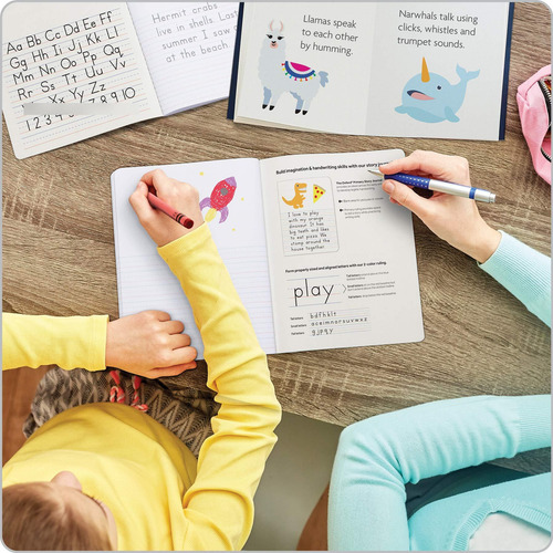 Cuadernos De Composición Primaria Para Niños Paquete De 4