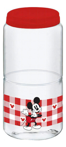 Pote Organizador Tiba Paris Mickey Mouse Plástico - 2100ml