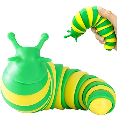 Ifiwin Fidget Slug, Sensory Slug Toys Para Niños Y Adultos A