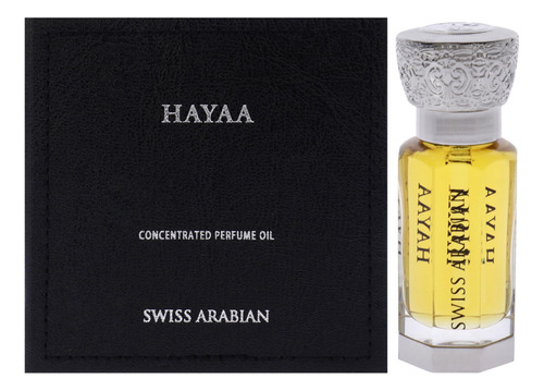 Swiss Arabian Hayaa Unisex - Aceite De Perfume De 0.4 Oz