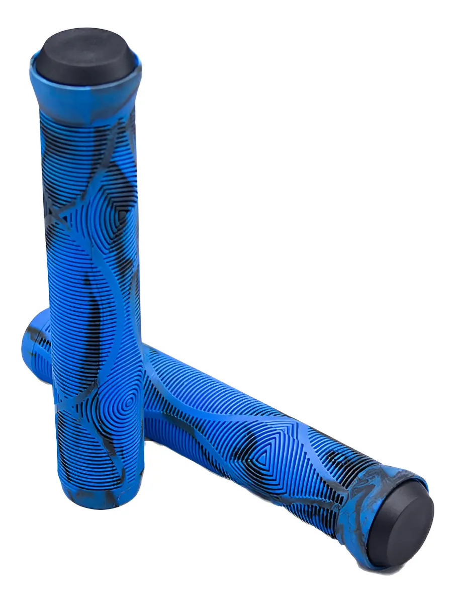 Manopla Freeride Gta 165mm P/ Bmx, Mtb, Bike Dh E Grau Azul
