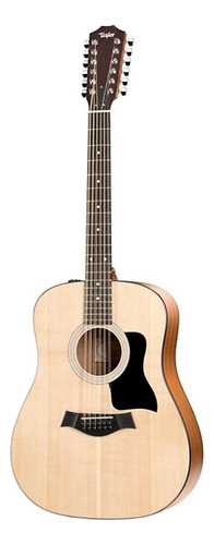 Guitarra acústica Taylor 100 150e para diestros ébano barniz