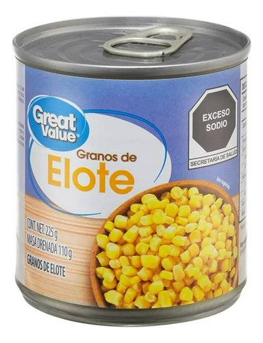 Granos De Elote Great Value 225 G