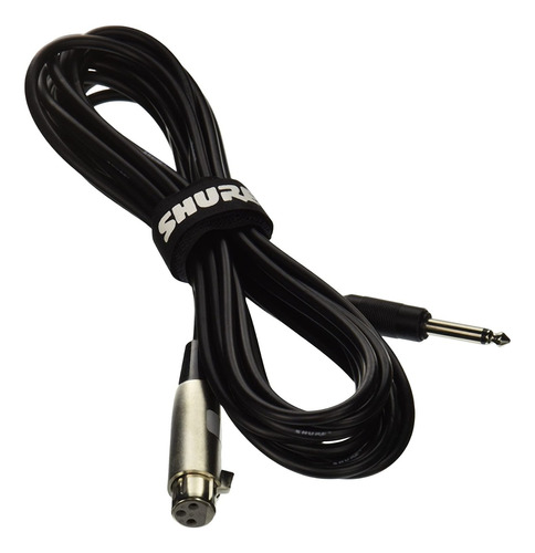 Cable Xlr Macho A Jack 6.35mm Macho Shure 