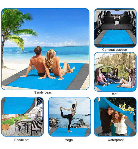 Imagen 3 de 7 de Lona De Camping O Playa!! Ideal Para Turismo!!